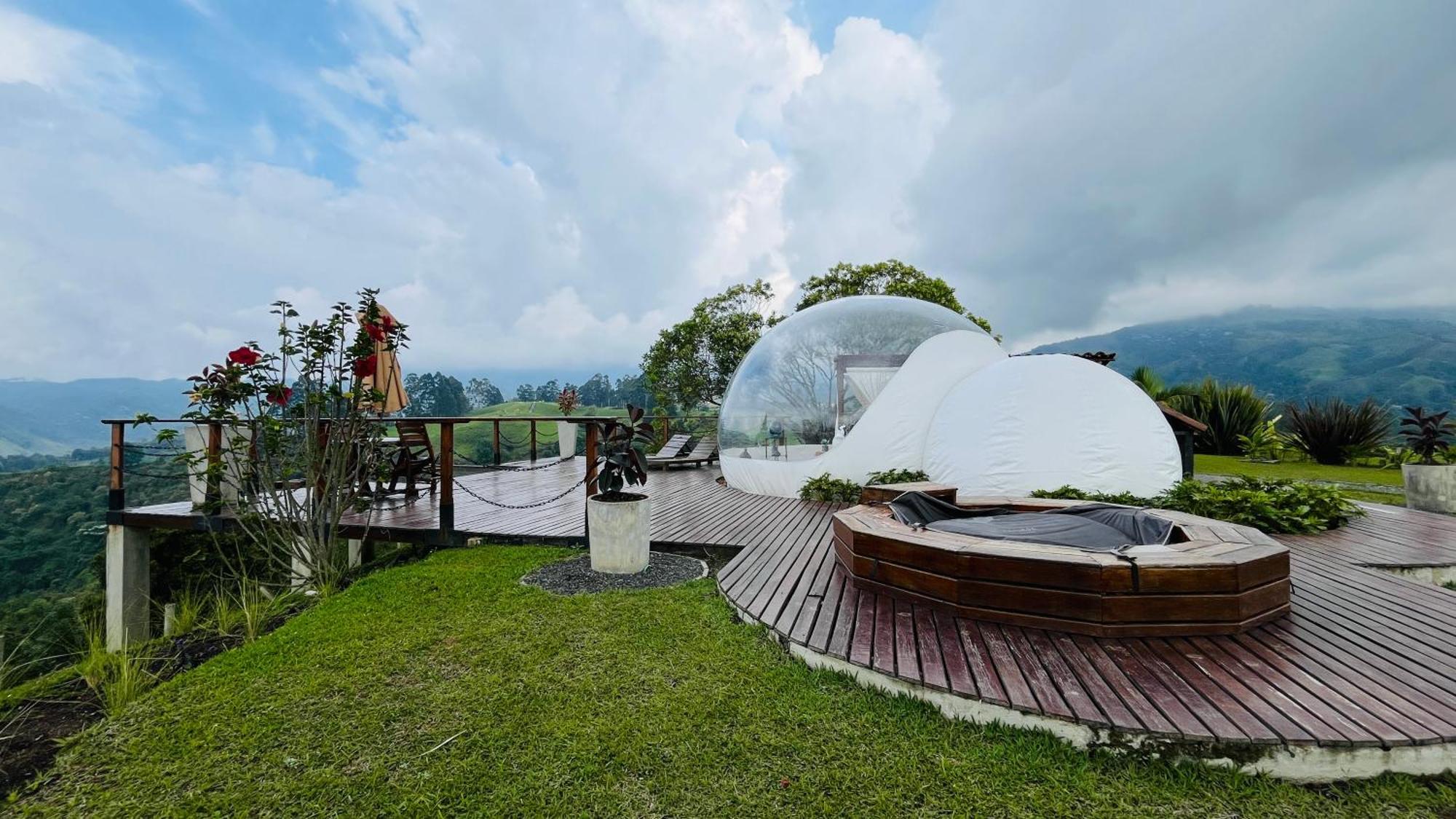 Hotel Montana Glamping Salento Exterior foto