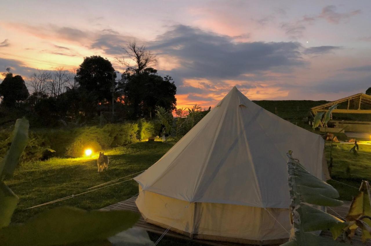 Hotel Montana Glamping Salento Exterior foto