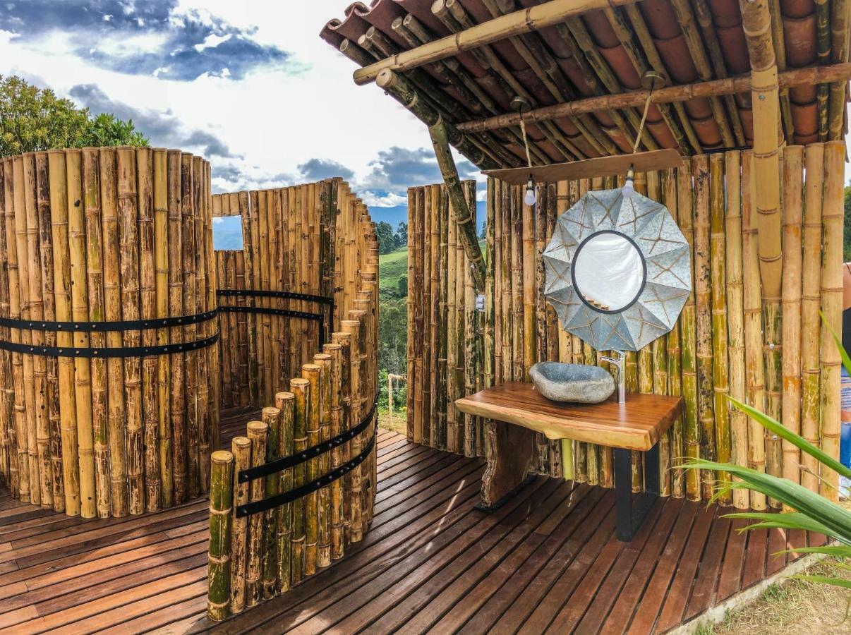 Hotel Montana Glamping Salento Exterior foto